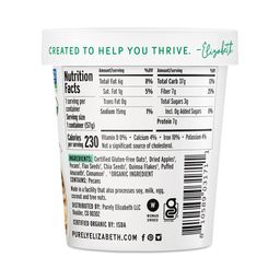 Superfood Oatmeal Cup, Apple Cinnamon Pecan