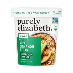 Superfood Oatmeal Cup, Apple Cinnamon Pecan