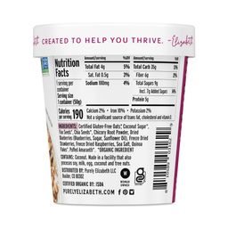 Superfood Oatmeal Cup, Mixed Berry