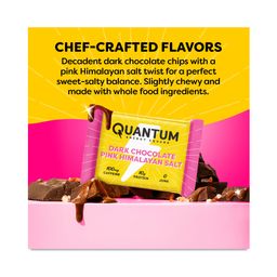Caffeine & Protein Bars, Dark Chocolate Pink Himalayan Salt, Value Size