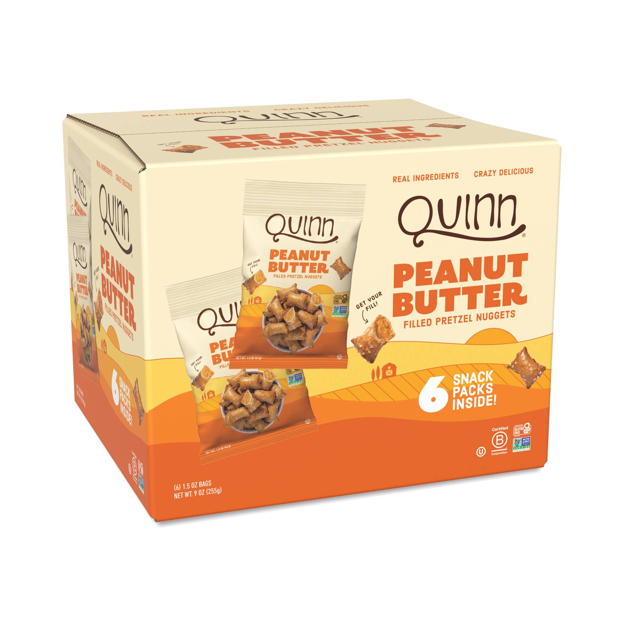 Pretzel Nuggets, Peanut Butter Filled Snack Packs