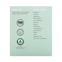 Organic Cotton Cover Pads, Petite