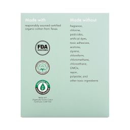 Organic Cotton Cover Pads, Petite