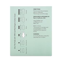 Organic Cotton Cover Pads, Petite