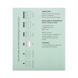 Organic Cotton Cover Pads, Petite