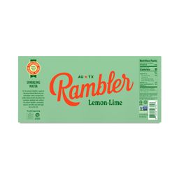 Sparkling Mineral Water, Lemon Lime