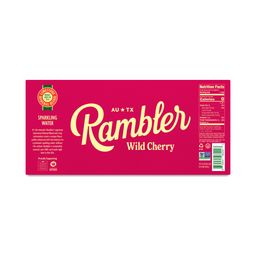 Sparkling Mineral Water, Wild Cherry