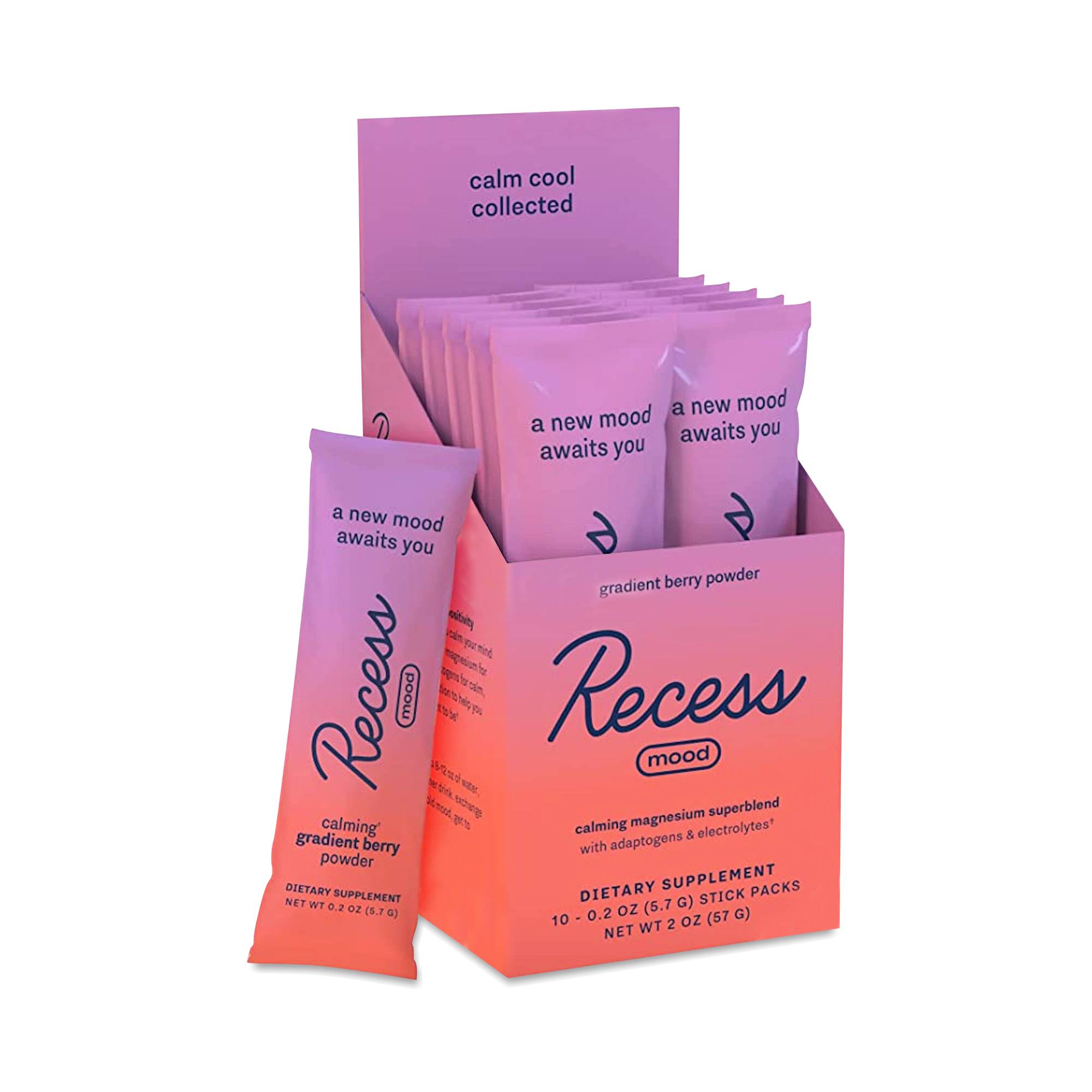 Mood Sticks Magnesium, Gradient Berry