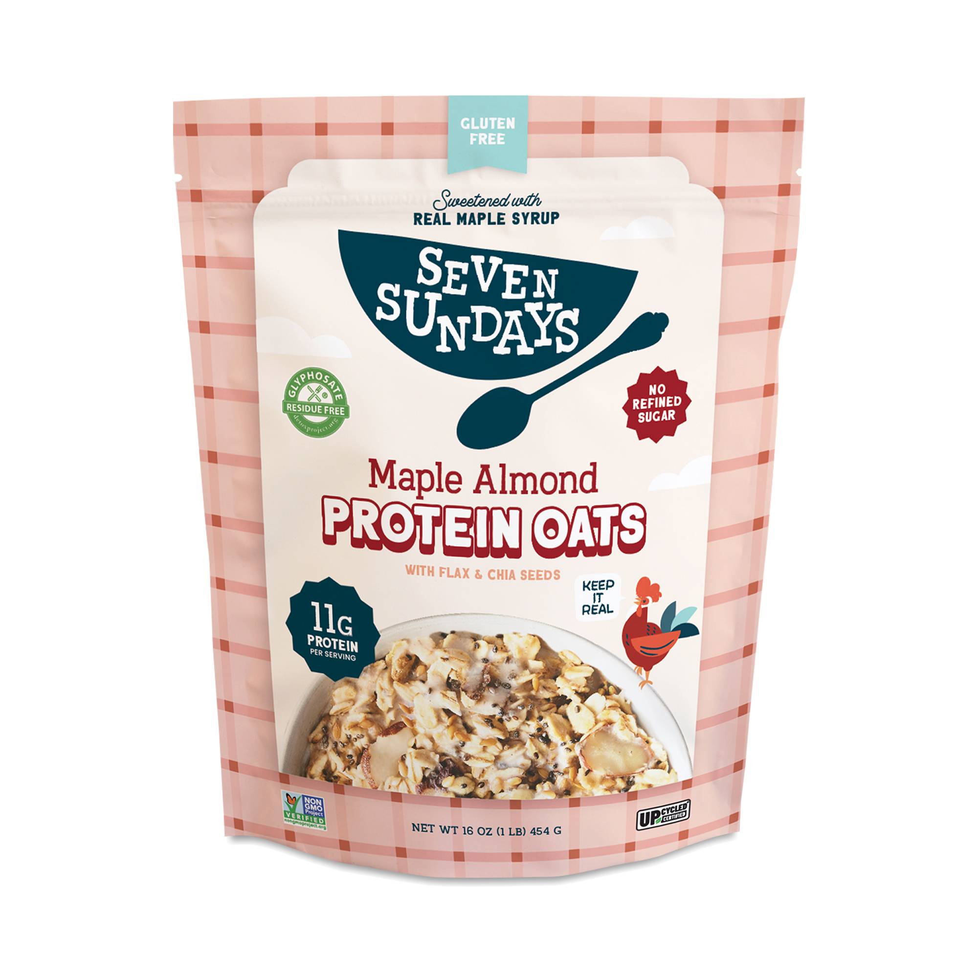 Protein Oats, Maple Almond