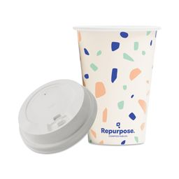 Compostable 12 oz Cup & Lid Set