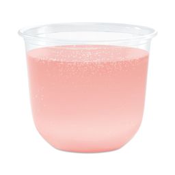 Compostable 12 oz Stemless Clear Cold Cups