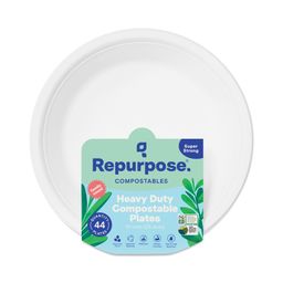 Heavy Duty Compostable 10" Dinner Plates