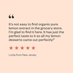 Organic Pure Lemon Extract