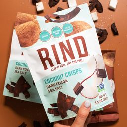 Coconut Crisps, Dark Cocoa Sea Salt