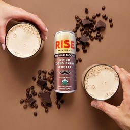 Nitro Cold Brew Coffee, Oat Milk Mocha