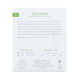 Organic Scented Green Tea, Earl Green