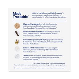Essential Protein Pregnancy & Postpartum, Vanilla