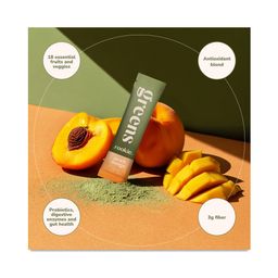Greens, Peach Mango
