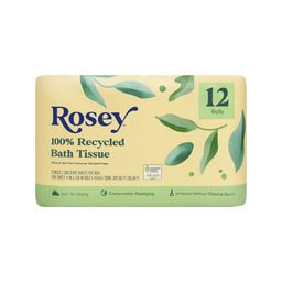100% Recycled Bath Tissue