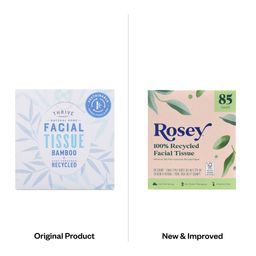 100% Recycled Facial Tissue