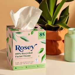 100% Recycled Facial Tissue