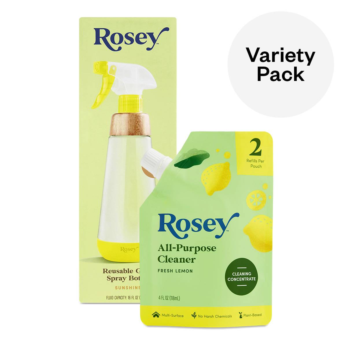 Spray Bottle & Cleaner Concentrate Bundle, All-Purpose