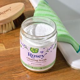 Cleaning Scrub, Bergamot & Lavender Sprigs