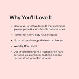 Cleaning Scrub, Bergamot & Lavender Sprigs