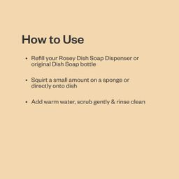 Dish Soap Refill, Grapefruit & Meyer Lemon