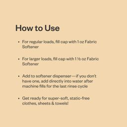 Fabric Softener, Lavender & Coconut Milk
