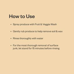 Fruit & Veggie Wash