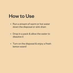 Garbage Disposal Cleaning Packs