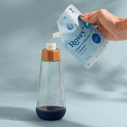 Spray Bottle & Cleaner Concentrate Bundle, Glass & Mirror
