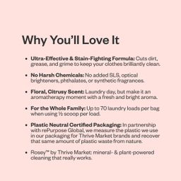 Laundry Detergent Powder, Jasmine & Orange Blossom