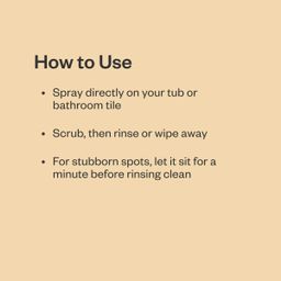 Tub & Tile Cleaner