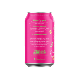 Prebiotic Soda, Raspberry Sherbet