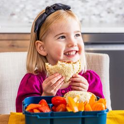 Gluten Free Sandos, Peanut Butter & Grape Spread