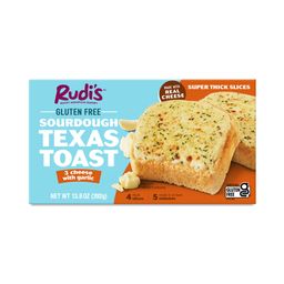 Gluten Free Sourdough Texas Toast, 3 Cheese with Garlic