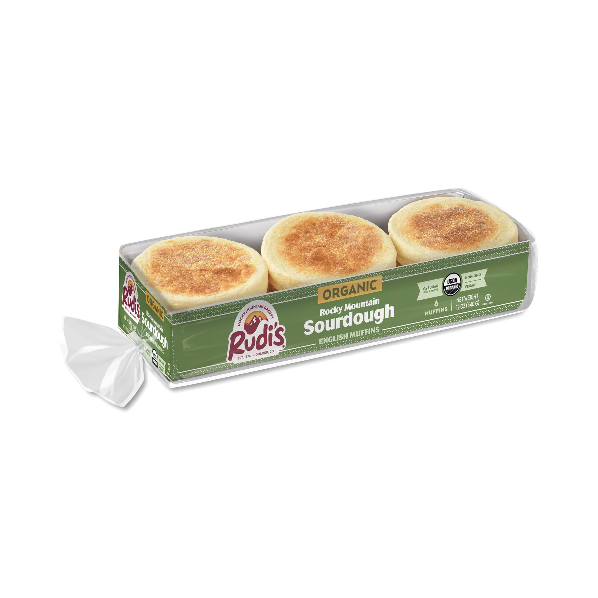 Organic Sourdough English Muffins