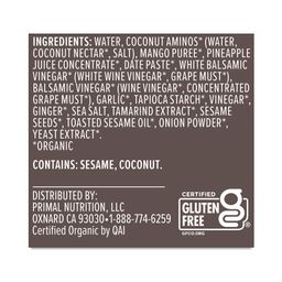 Organic Teriyaki Sauce, No Soy Island