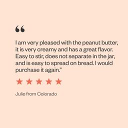 Creamy Peanut Butter