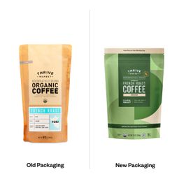 French Roast Coffee, Regeneratively Grown Organic, Ground