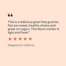 Grain-Free Granola, Vanilla Raspberry