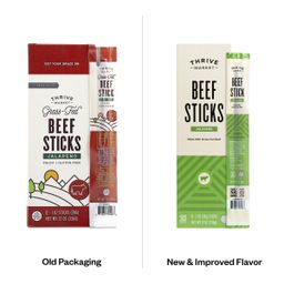Grass-Fed Beef Sticks, Jalapeno
