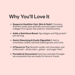 Grass-Fed Collagen Peptide Packets, Variety Pack