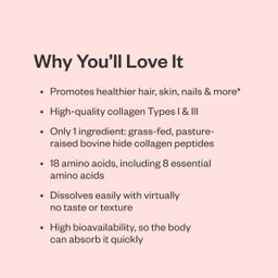 Grass-Fed Collagen Peptides, Unflavored