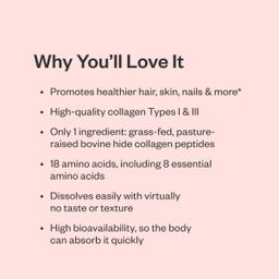 Grass-Fed Collagen Peptides, Unflavored