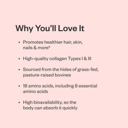 Grass-Fed Collagen Peptides, Vanilla