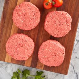 Grass-Fed Organic 85%/15% Ground Beef Patties