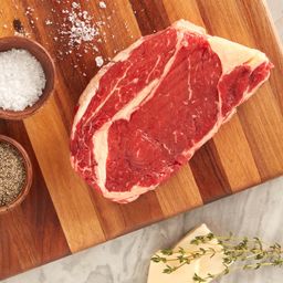 Grass-Fed Organic Boneless Beef Ribeye Steak